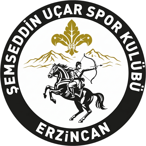 Şemseddin Uçar Spor Kulübü logosu: atlı okçu